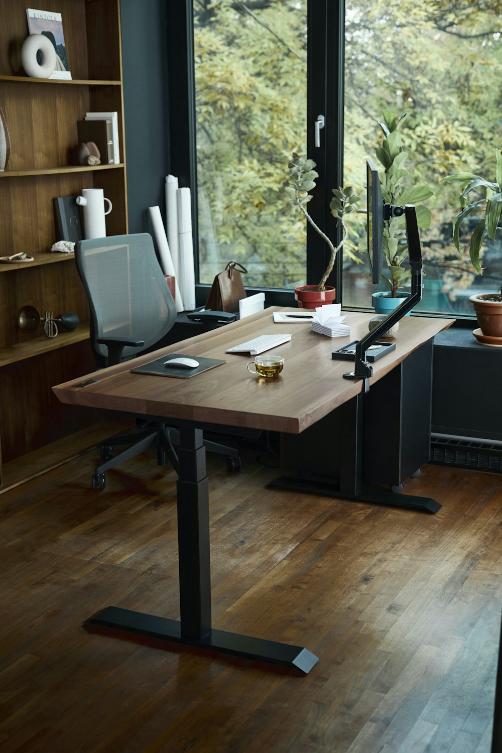 Silla ergonómica de malla para oficina ejecutiva