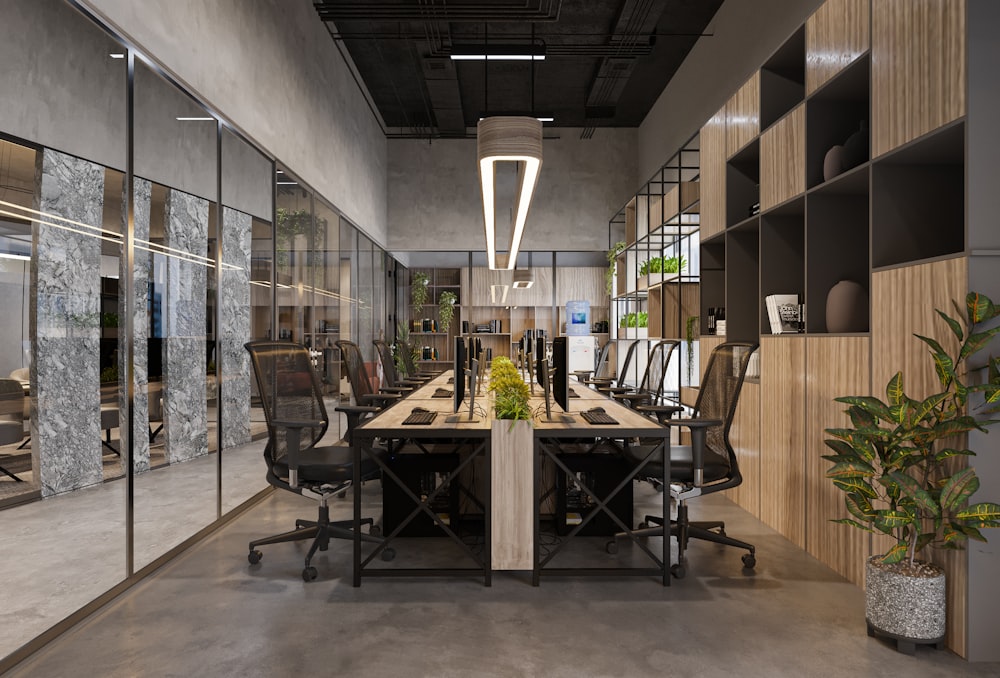 Iluminación LED en el diseño de oficinas modernas
